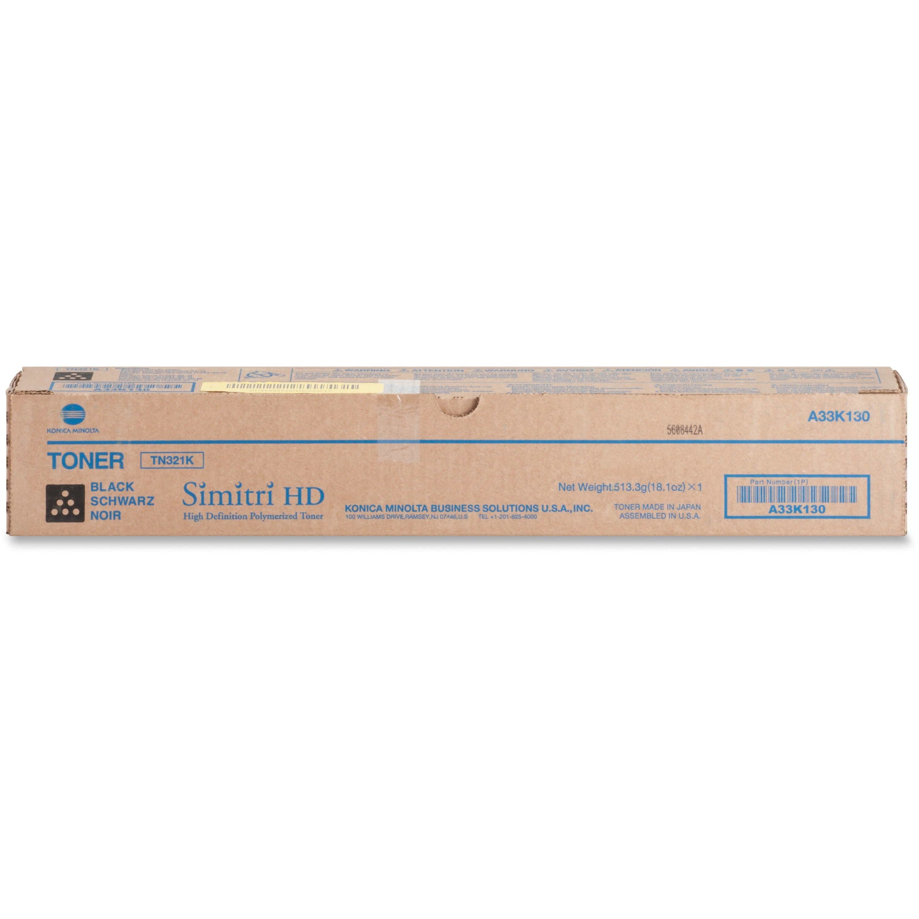 Konica Minolta Original Toner Cartridge - TN321K