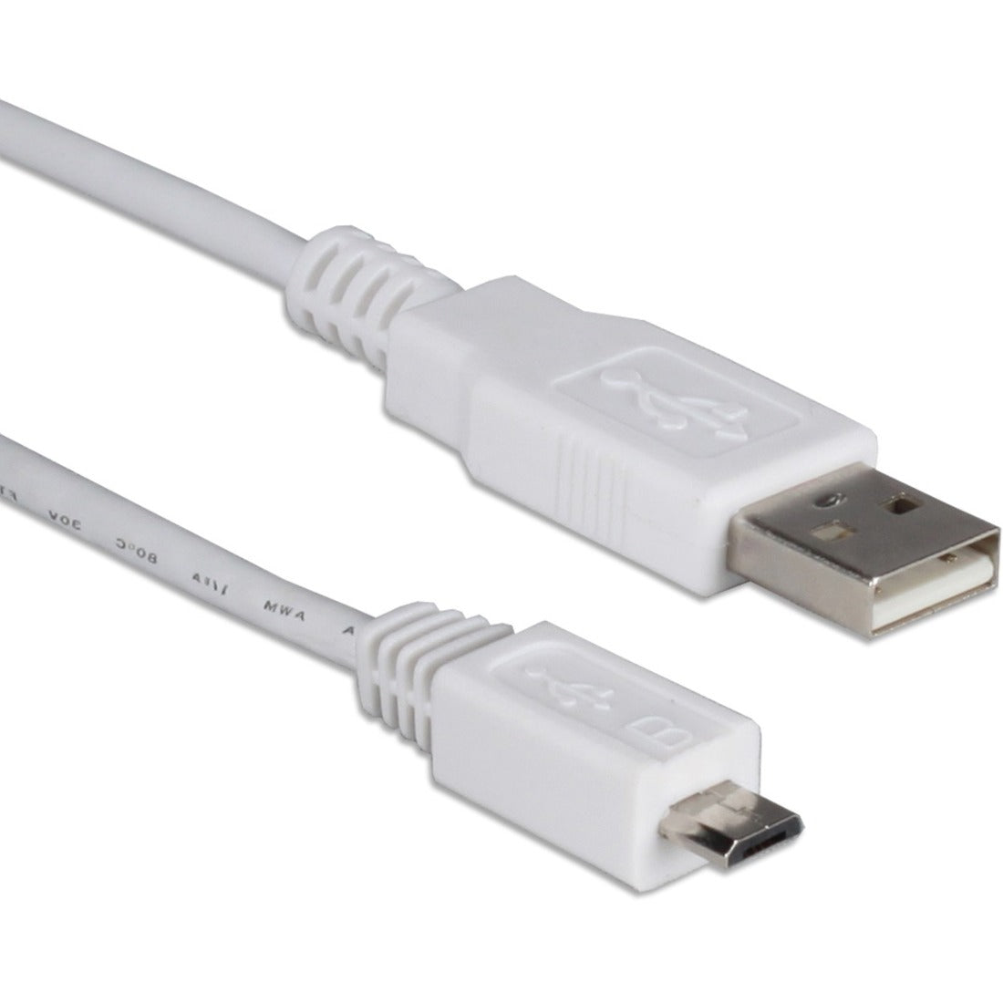 QVS Micro-USB Sync & Charger Cable for Smartphone, Tablet, MP3, PDA and GPS - USB1M-05M