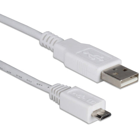 QVS Micro-USB Sync & Charger Cable for Smartphone, Tablet, MP3, PDA and GPS - USB1M-05M