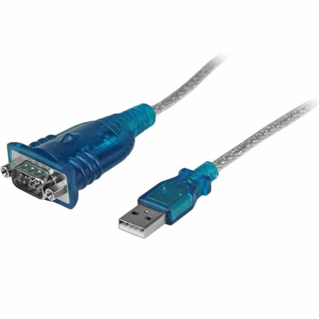 StarTech.com 17in (43cm) 1-Port USB to Serial Adapter Cable, USB-A to DB9 RS232, USB to RS232 Adapter, Prolific Chipset - M/M - ICUSB232V2