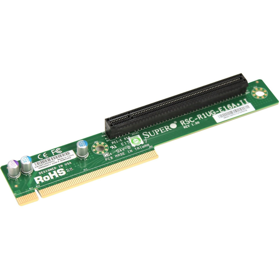 Supermicro RSC-R1UG-E16A+II Riser Card - RSC-R1UG-E16A+II