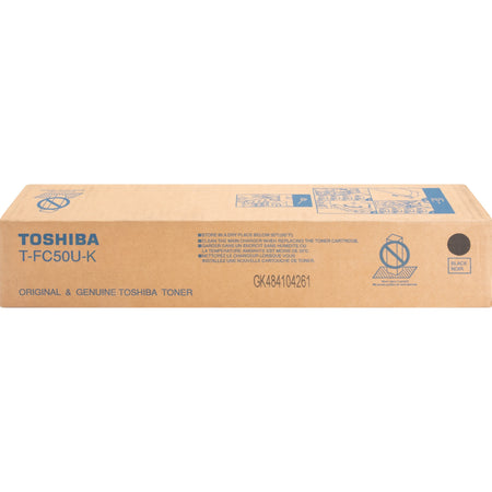 Toshiba Original Laser Toner Cartridge - Black - 1 Each - TFC50UK