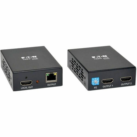 Eaton Tripp Lite Series 1 x 2 HDMI over Cat5/6 Extender Kit, Box-Style Transmitter/Receiver for Video/Audio, Up to 150 ft. (45 m), TAA - B126-2A1