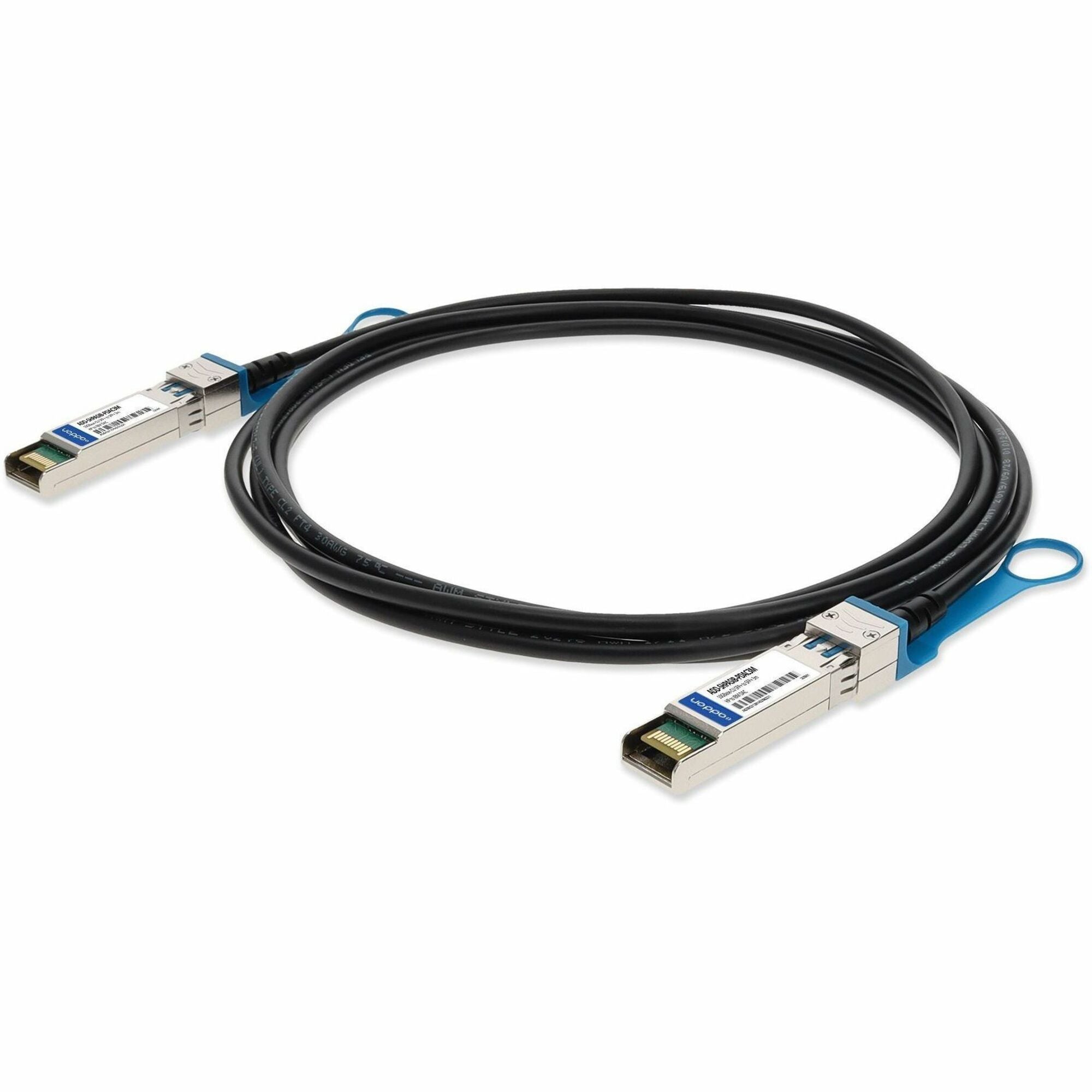 AddOn HP&reg; 487655-B21 to IBM&reg; 90Y9430 Compatible TAA Compliant 10GBase-CU SFP+ to SFP+ Direct Attach Cable (Passive Twinax, 3m) - ADD-SHPASIB-PDAC3M