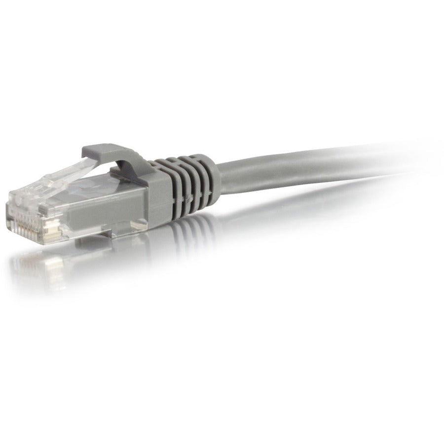 C2G 6in Cat5e Snagless Unshielded (UTP) Network Patch Ethernet Cable-Gray - 00931