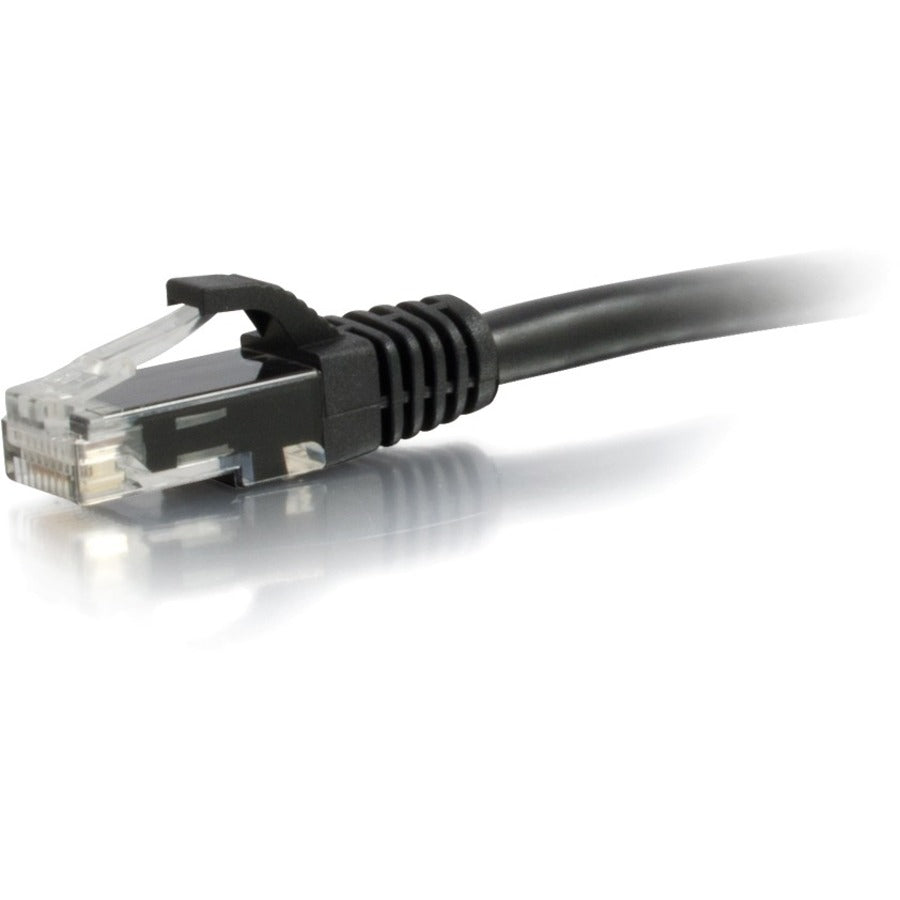 C2G 6in Cat5e Snagless Unshielded (UTP) Network Patch Ethernet Cable-Black - 00933