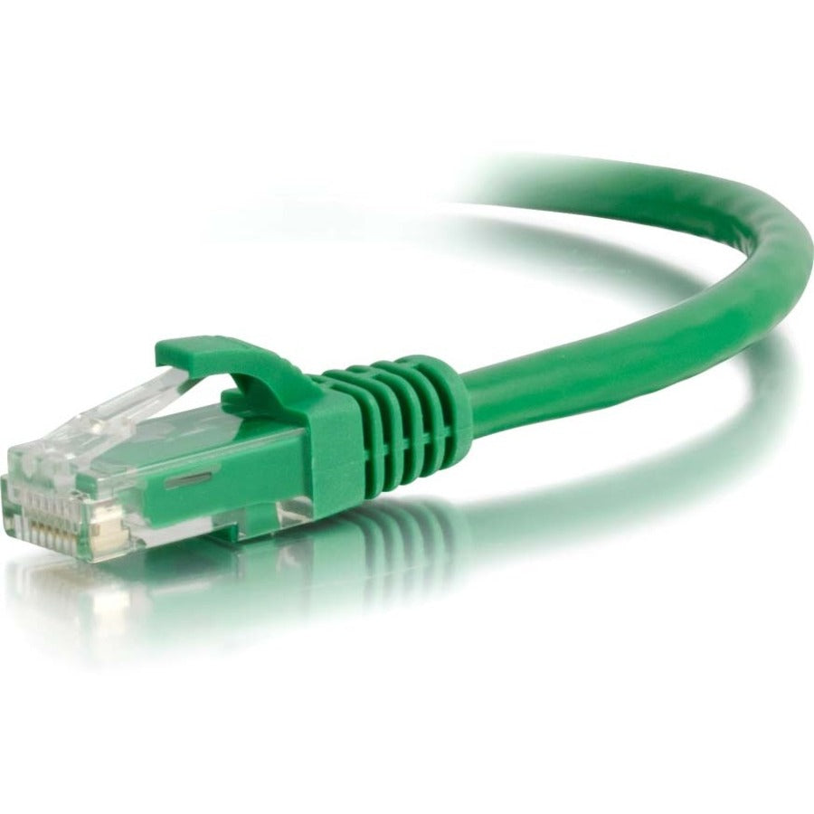 C2G 6in Cat5e Snagless Unshielded (UTP) Network Patch Cable - Green - 00934