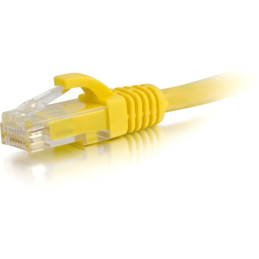 C2G 6in Cat5e Snagless Unshielded (UTP) Network Patch Cable - Yellow - 00936