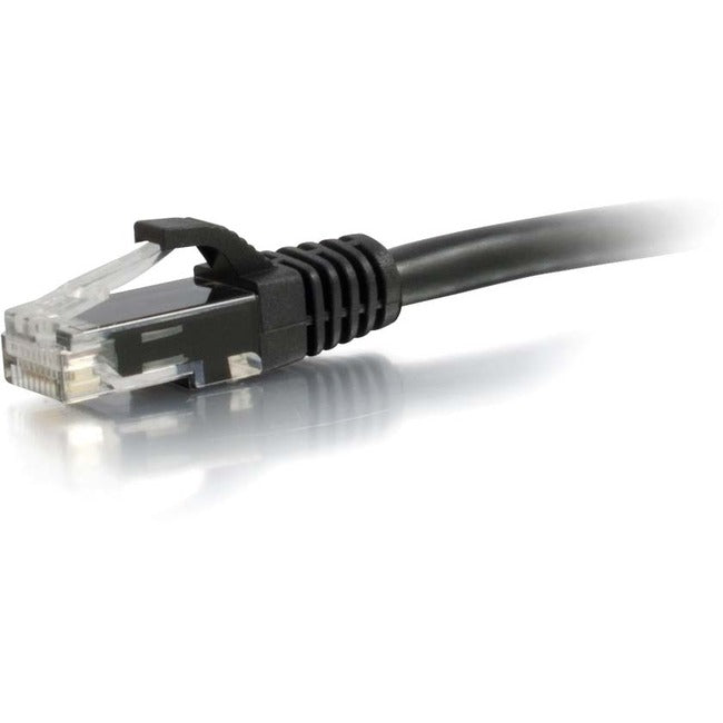 C2G 6in Cat6 Ethernet Cable - Snagless Unshielded (UTP) - Black - 00953