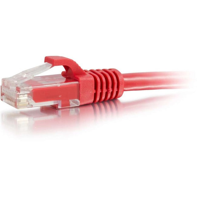 C2G 6in Cat6 Snagless Unshielded (UTP) Network Patch Cable - Red - 00955