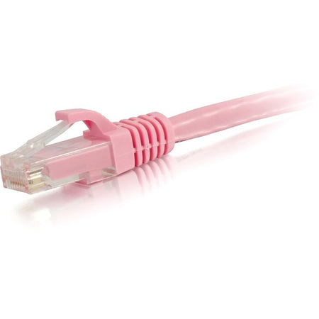 C2G 6in Cat6 Snagless Unshielded (UTP) Network Patch Cable - Pink - 00960