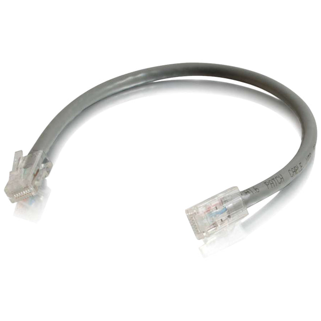 C2G 6in Cat6 Non-Booted Unshielded (UTP) Network Patch Cable - Gray - 00961