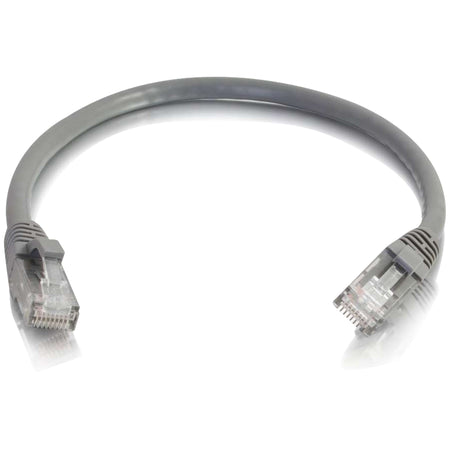 C2G 6in Cat6a Snagless Unshielded (UTP) Network Patch Ethernet Cable-Gray - 00972
