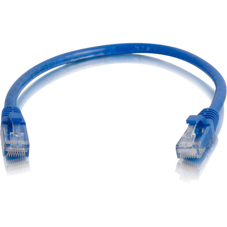 C2G 6in Cat6 Ethernet Cable - Snagless Unshielded (UTP) - Blue - 00974