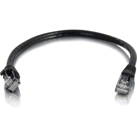 C2G 6in Cat6a Snagless Unshielded (UTP) Network Patch Ethernet Cable-Black - 00976