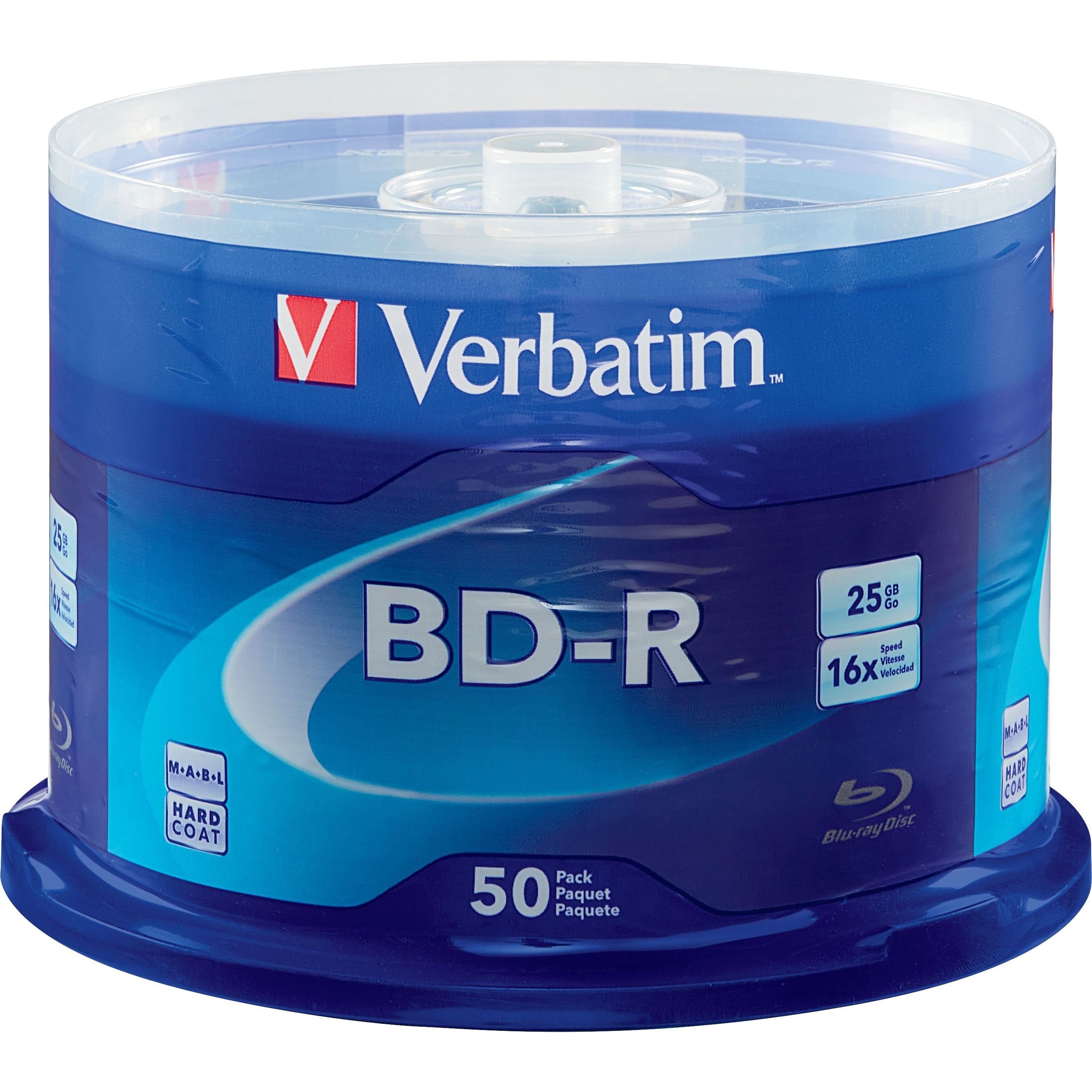 BD-R 25GB 16X with Branded Surface - 50pk Spindle - 98397