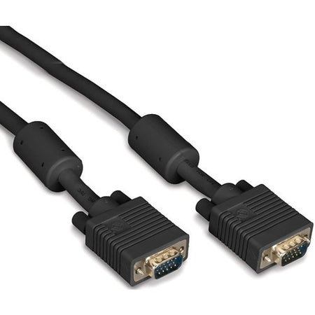 Black Box VGA Video Cable Ferrite Core - Male/Male, Black, 5-ft. (1.5-m) - EVNPS06B-0005-MM