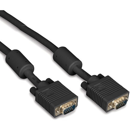 Black Box VGA Video Cable with Ferrite Core, Black, Male/Male, 10-ft. (3.0-m) - EVNPS06B-0010-MM