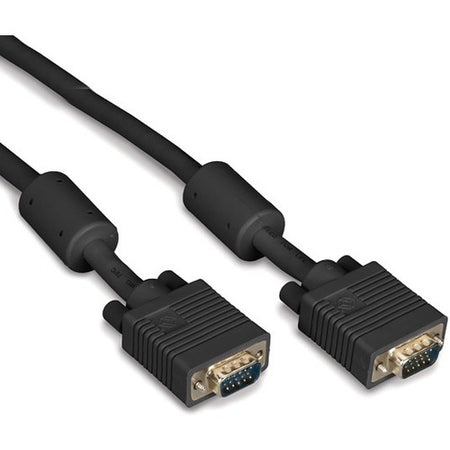 Black Box VGA Video Cable Ferrite Core - Male/Male, Black, 25-ft. (7.6-m) - EVNPS06B-0025-MM