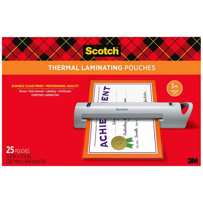 Scotch Thermal Laminator Pouches - TP385625