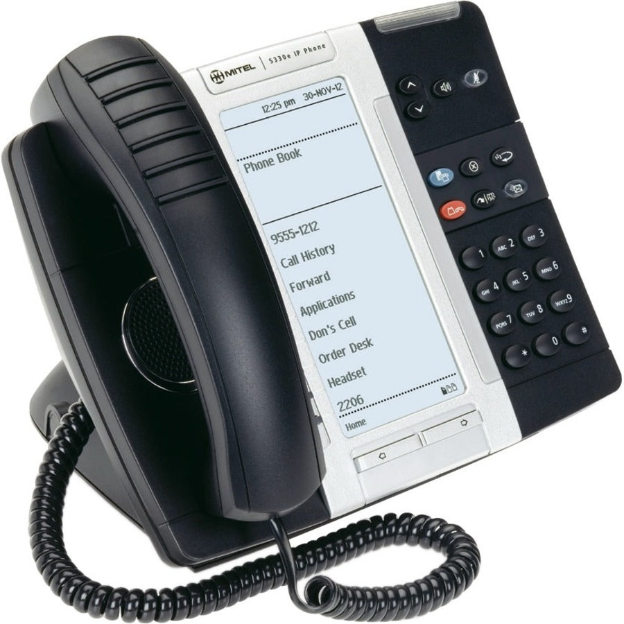 Mitel MiVoice 5330e IP Phone - Desktop, Wall Mountable - 50006476