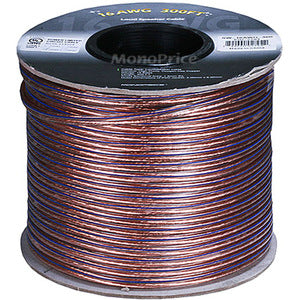Monoprice 300ft 16AWG Enhanced Loud Oxygen-Free Copper Speaker Wire Cable - 2794