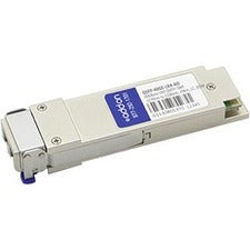 AddOn Cisco QSFP-40GE-LR4 Compatible TAA Compliant 40GBase-LR4 QSFP+ Transceiver (SMF, 1270nm to 1330nm, 10km, LC, DOM) - QSFP-40GE-LR4-AO