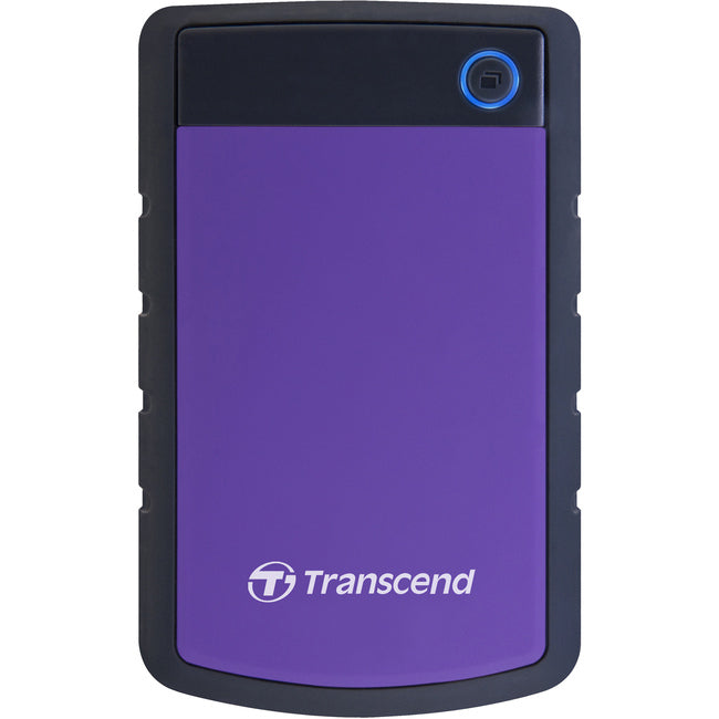 Transcend StoreJet 25H3P 2 TB Portable Hard Drive - 2.5" External - SATA - Purple - TS2TSJ25H3P