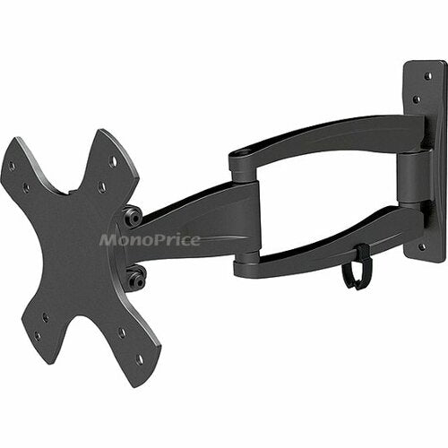 Monoprice Mounting Arm for Flat Panel Display - Black - 8097