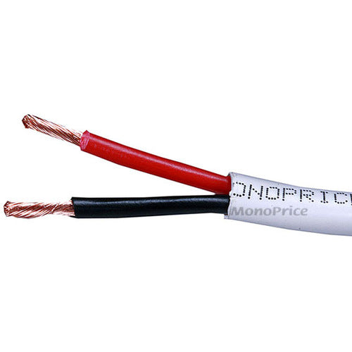 Monoprice 500ft 14AWG CL2 Rated 2-Conductor Loud Speaker Cable (For In-Wall Installation) - 3845