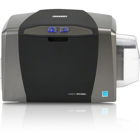 Fargo DTC1250e Single Sided Desktop Dye Sublimation/Thermal Transfer Printer - Color - Card Print - Fast Ethernet - USB - 50020