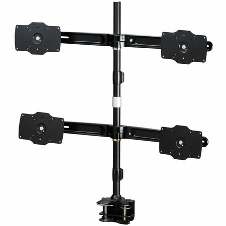 Amer Mounts Quad Monitor Clamp mount Supports Flat Panel Size up to 32" AMR4C32 - AMR4C32