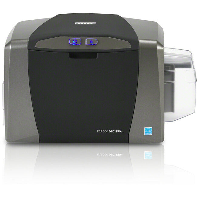 Fargo DTC1250e Single Sided Desktop Dye Sublimation/Thermal Transfer Printer - Color - Tabletop - Card Print - USB - 050000