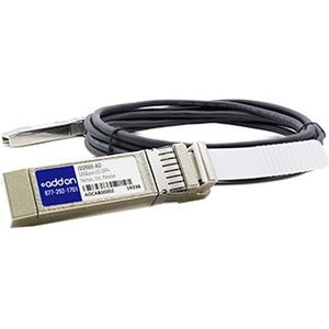 AddOn HP JD096B Compatible TAA Compliant 10GBase-CU SFP+ to SFP+ Direct Attach Cable (Passive Twinax, 1m) - JD096B-AO