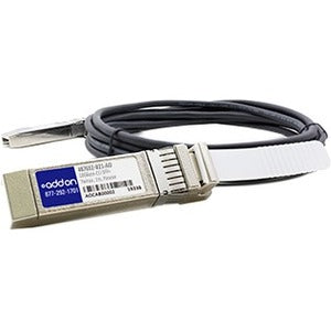 AddOn HP 487652-B21 Compatible TAA Compliant 10GBase-CU SFP+ to SFP+ Direct Attach Cable (Passive Twinax, 1m) - 487652-B21-AO