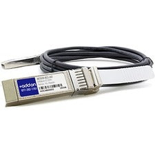 AddOn HP 487658-B21 Compatible TAA Compliant 10GBase-CU SFP+ to SFP+ Direct Attach Cable (Passive Twinax, 7m) - 487658-B21-AO