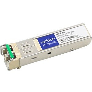 AddOn Rad SFP-8 Compatible TAA Compliant 1000Base-EX SFP Transceiver (SMF, 1310nm, 40km, LC) - SFP-8-AO