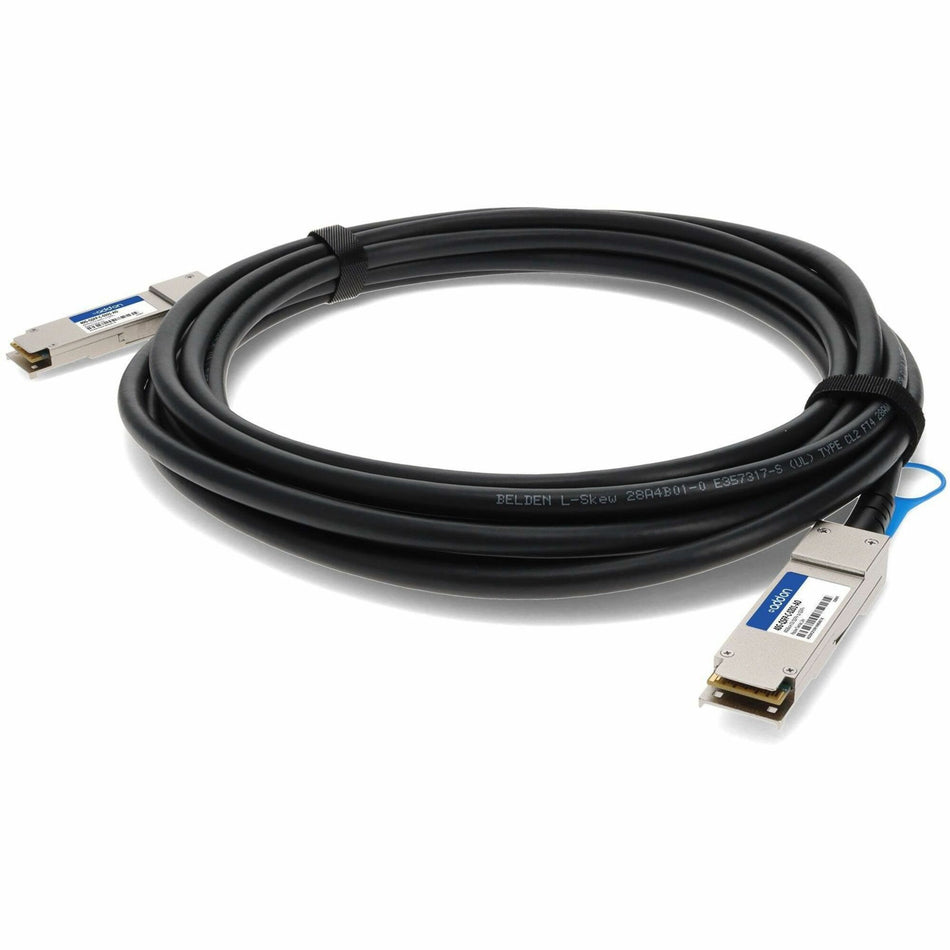 AddOn Brocade&reg; (Formerly) 40G-QSFP-C-0201 Compatible TAA Compliant 40GBase-CU QSFP+ to QSFP+ Direct Attach Cable (Passive Twinax, 2m) - 40G-QSFP-C-0201-AO