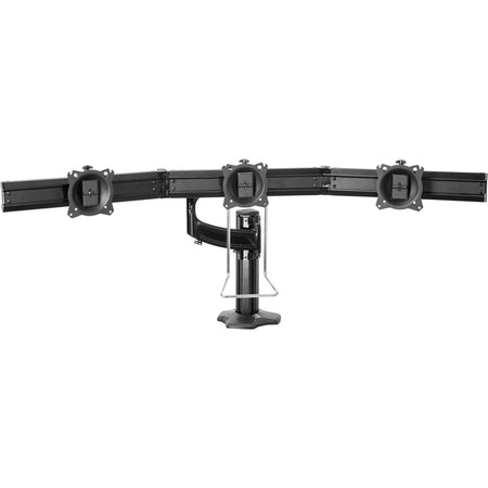 Chief Kontour 3x1 Triple Display Desk Mount - For Displays 10-24" - Black - K4G310B