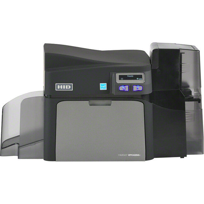 Fargo DTC4250e Single Sided Desktop Dye Sublimation/Thermal Transfer Printer - Color - Card Print - Fast Ethernet - USB - 052210