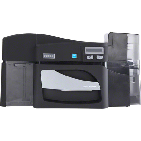 Fargo DTC4500E Single Sided Desktop Dye Sublimation/Thermal Transfer Printer - Color - Card Print - Fast Ethernet - USB - 055000