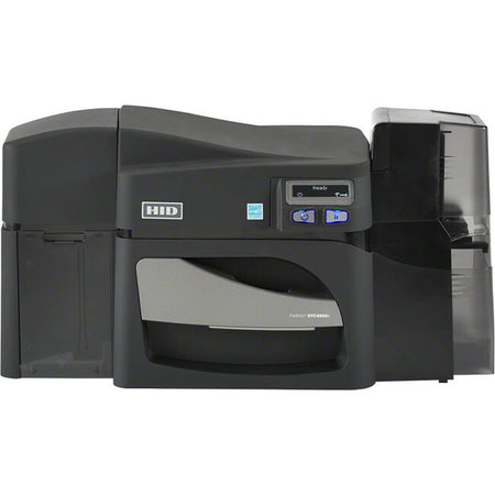 Fargo DTC4500E Single Sided Desktop Dye Sublimation/Thermal Transfer Printer - Color - Card Print - Fast Ethernet - USB - 055220