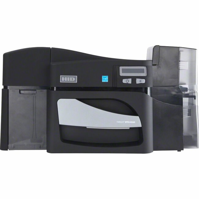 Fargo DTC4500E Desktop Dye Sublimation/Thermal Transfer Printer - Color - Card Print - Fast Ethernet - USB - 055420