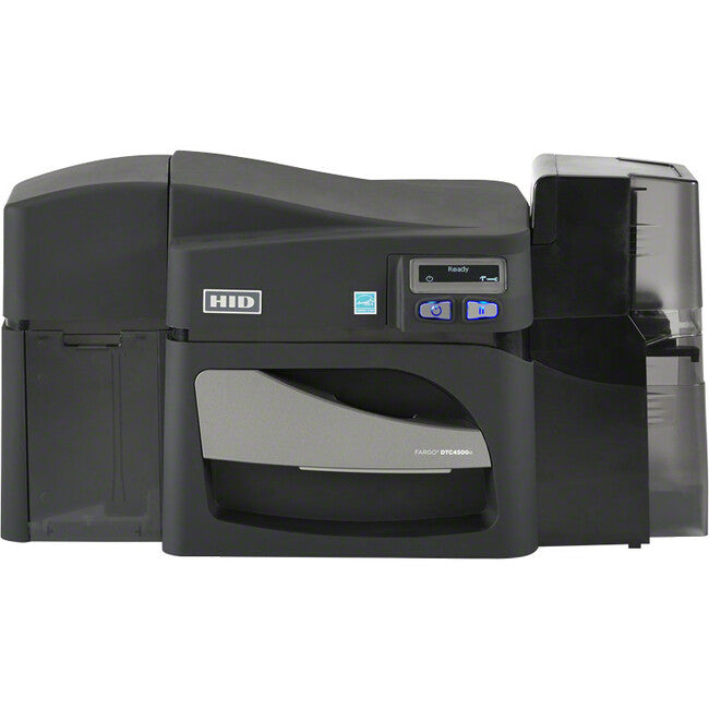 Fargo DTC4500E Desktop Dye Sublimation/Thermal Transfer Printer - Color - Card Print - Fast Ethernet - USB - 055430