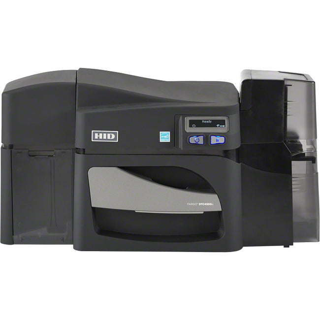 Fargo DTC4500E Desktop Dye Sublimation/Thermal Transfer Printer - Color - Card Print - Fast Ethernet - USB - 055520