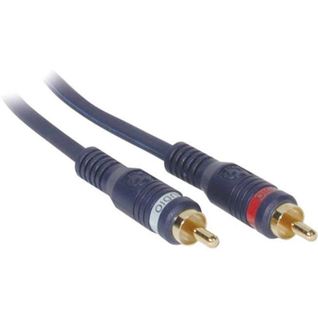 C2G 75ft Velocity RCA Stereo Audio Cable - 29102