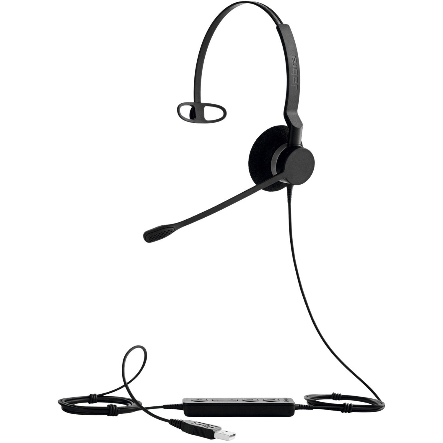 Jabra BIZ 2300 USB MS Wired Mono Headset - 2393-823-109