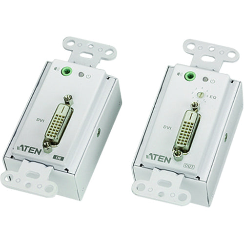 ATEN DVI Over Cat 5 Extender Wall Plate-TAA Compliant - VE606