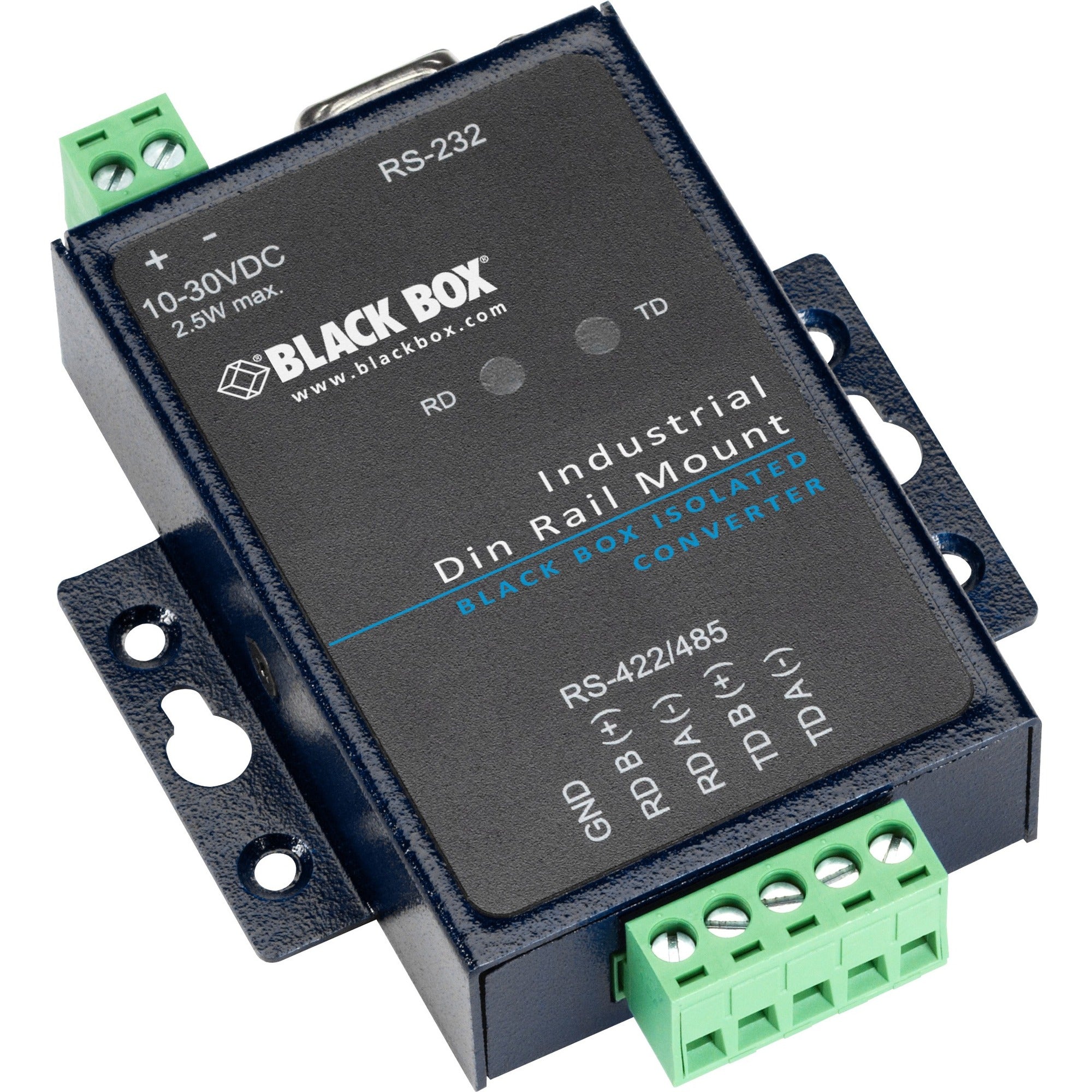 Black Box Industrial RS-232 to RS-485/422 Converter - ICD400A