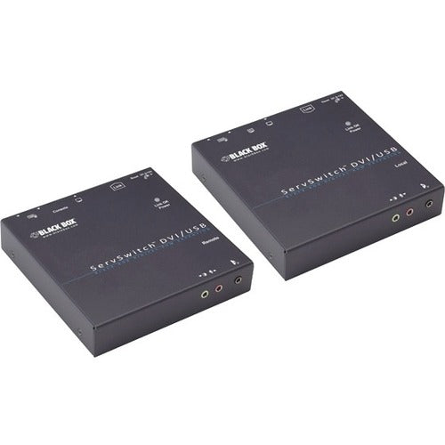 Black Box ServSwitch DVI-D USB KVM-over-Fiber Extender, Single-Mode - ACS261A-SM